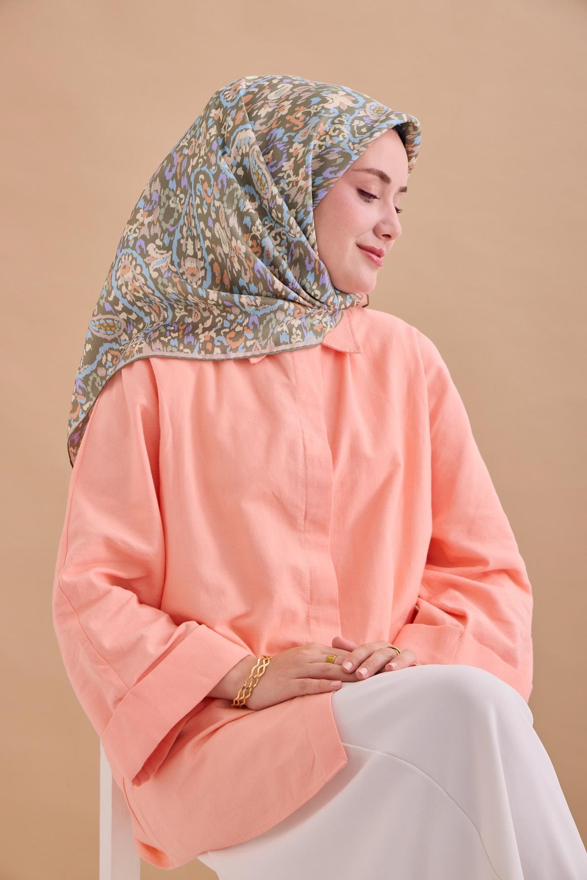Silk Home Twill İpek Eşarp 11478-26