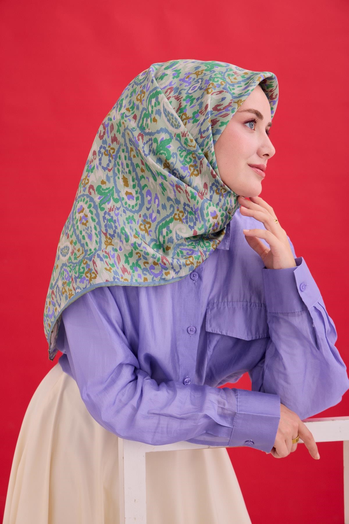 Silk Home Twill İpek Eşarp 11478-37