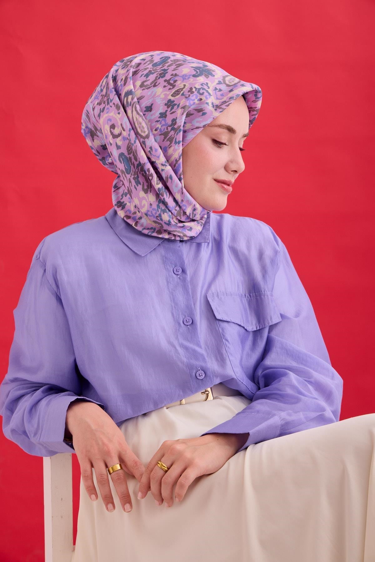 Silk Home Twill İpek Eşarp 11478-40
