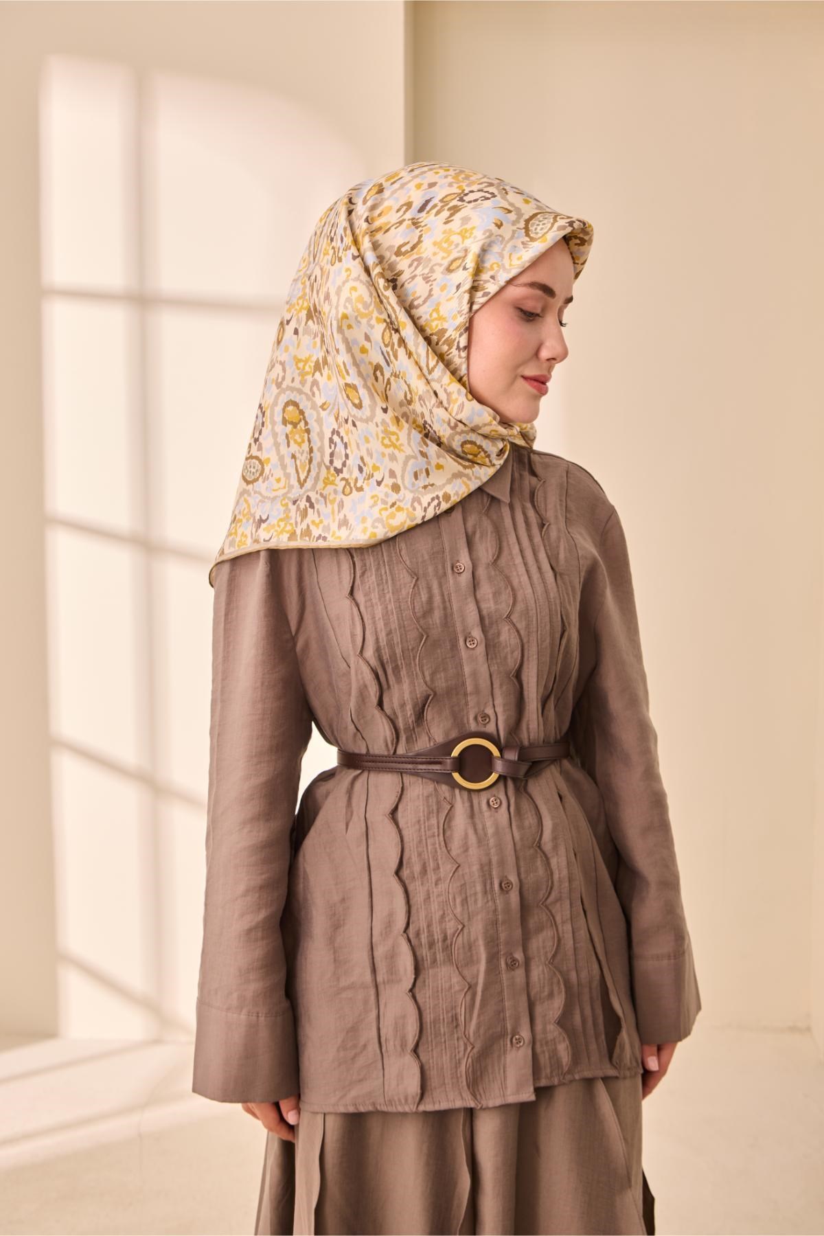 Silk Home Twill İpek Eşarp 11478-43