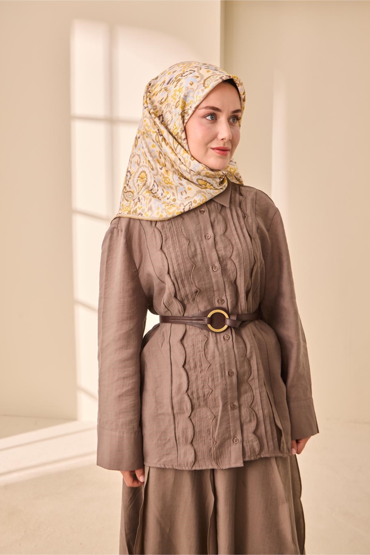 Silk Home Twill İpek Eşarp 11478-43