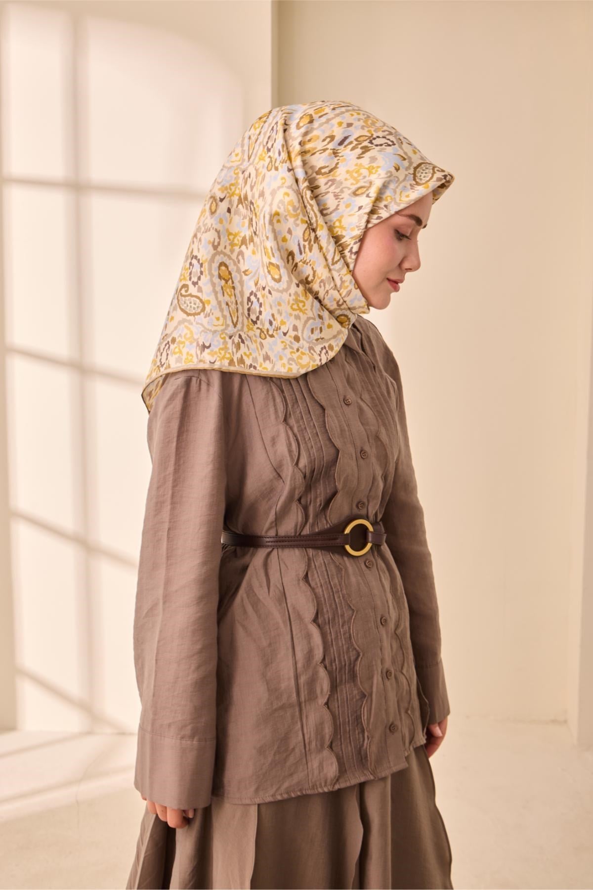 Silk Home Twill İpek Eşarp 11478-43