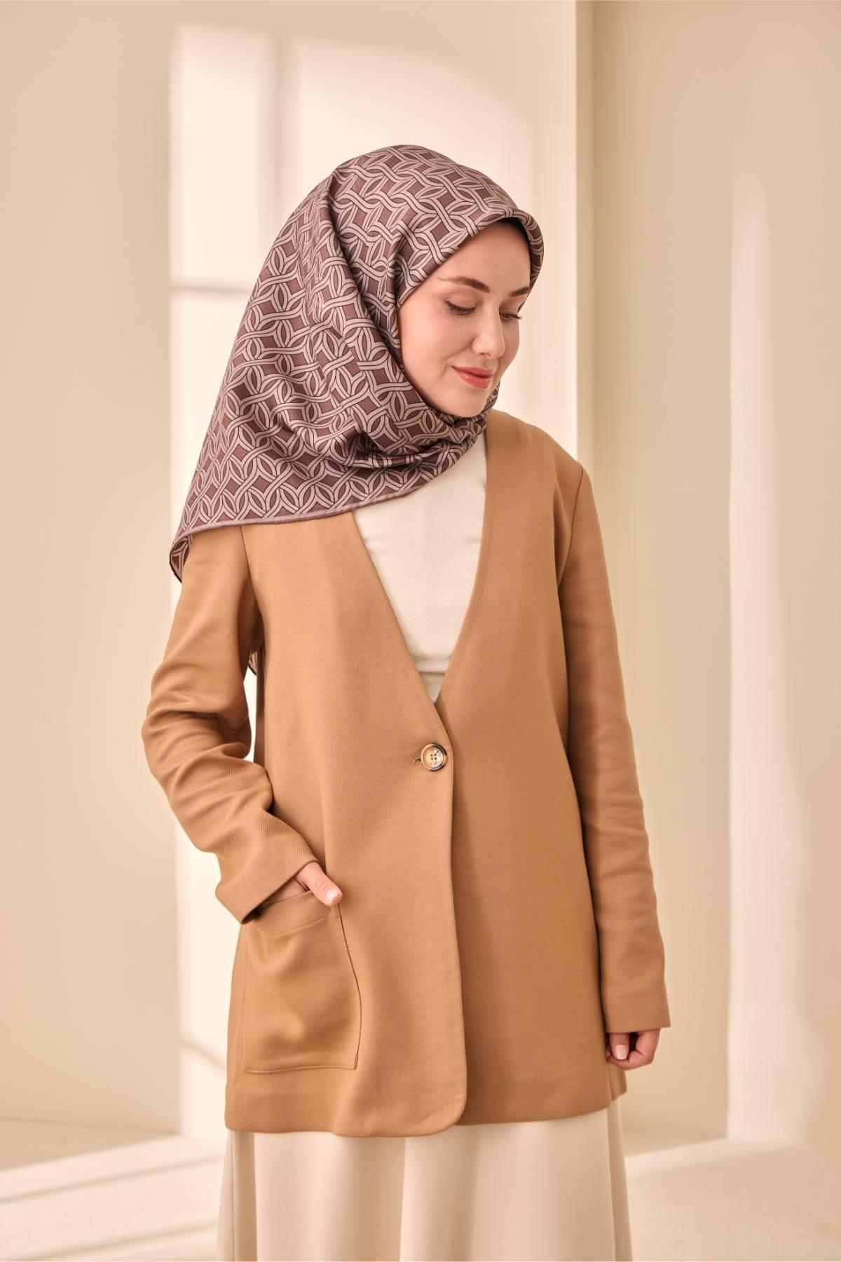 Silk Home Twill İpek Eşarp 11479-11