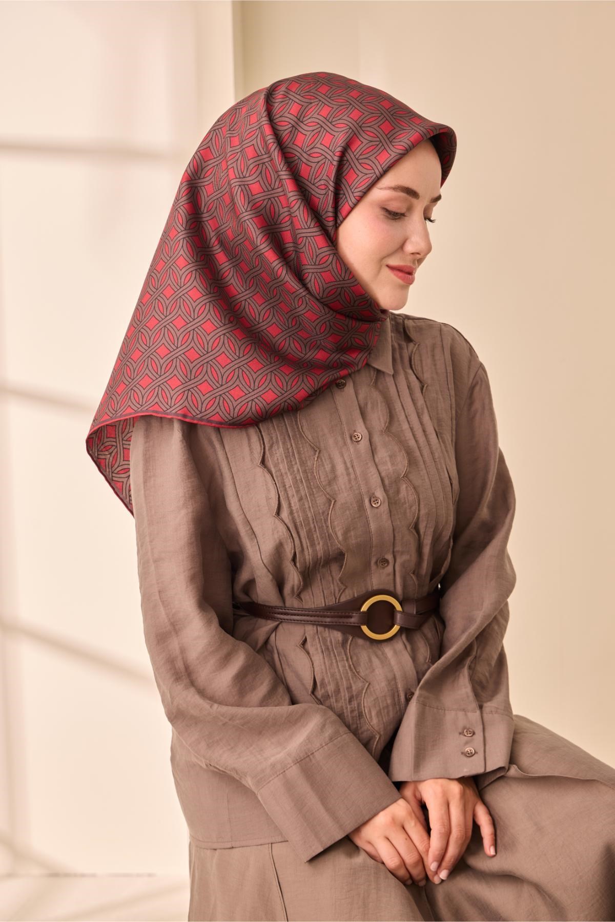 Silk Home Twill İpek Eşarp 11479-12