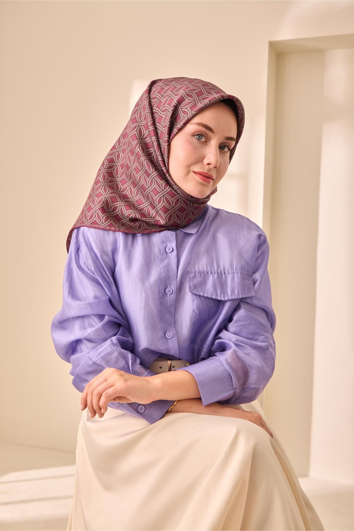 Silk Home Twill İpek Eşarp 11479-30