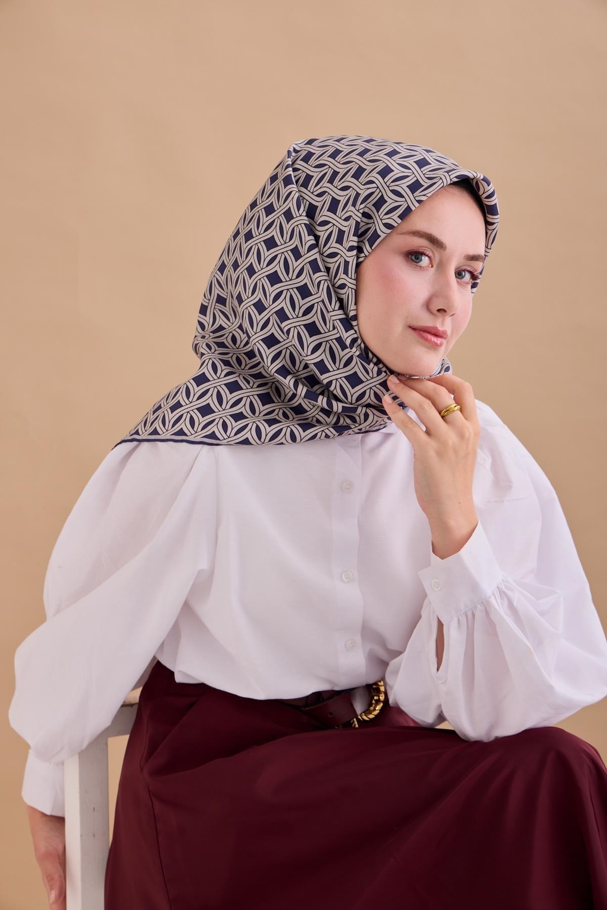 Silk Home Twill İpek Eşarp 11479-34