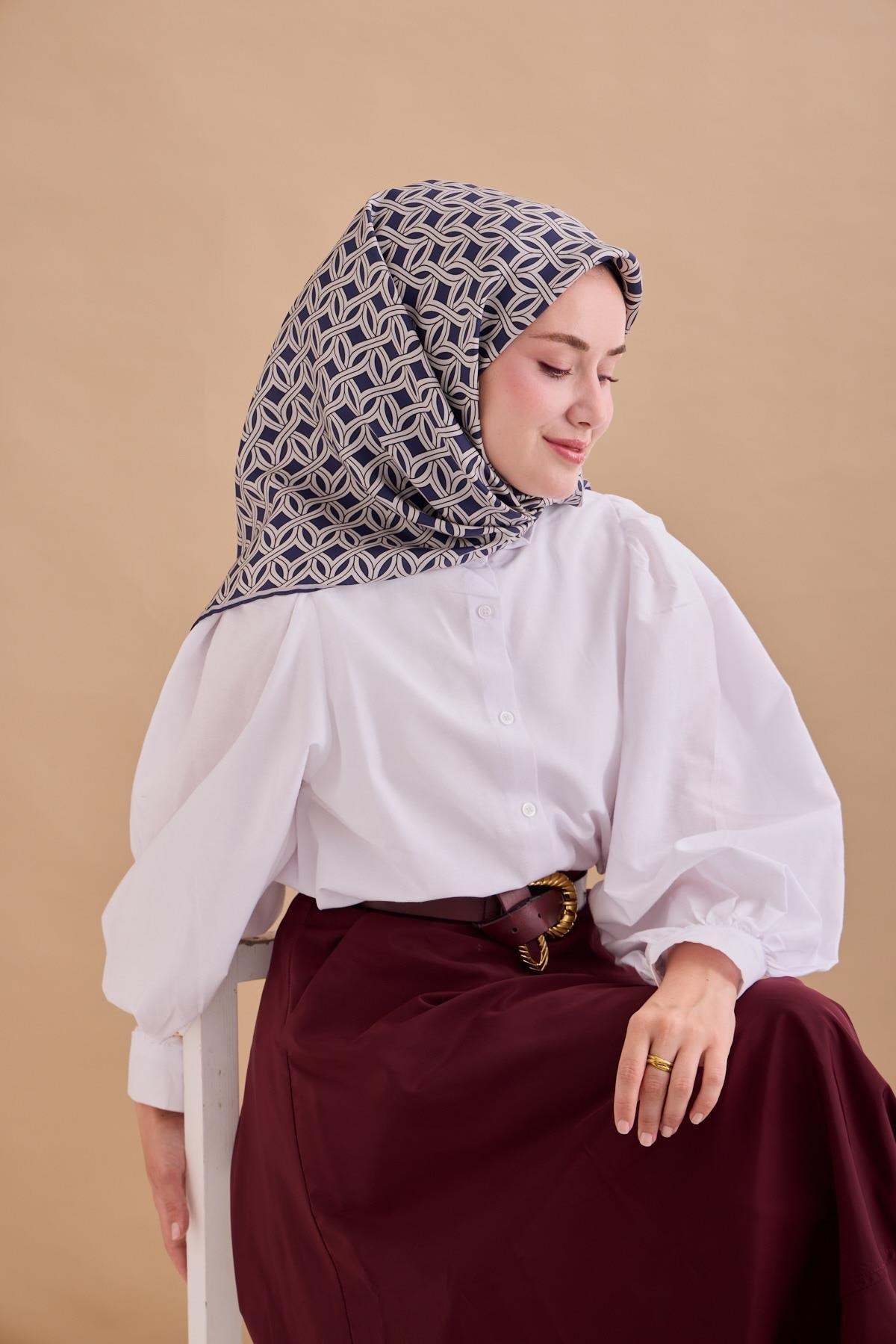 Silk Home Twill İpek Eşarp 11479-34