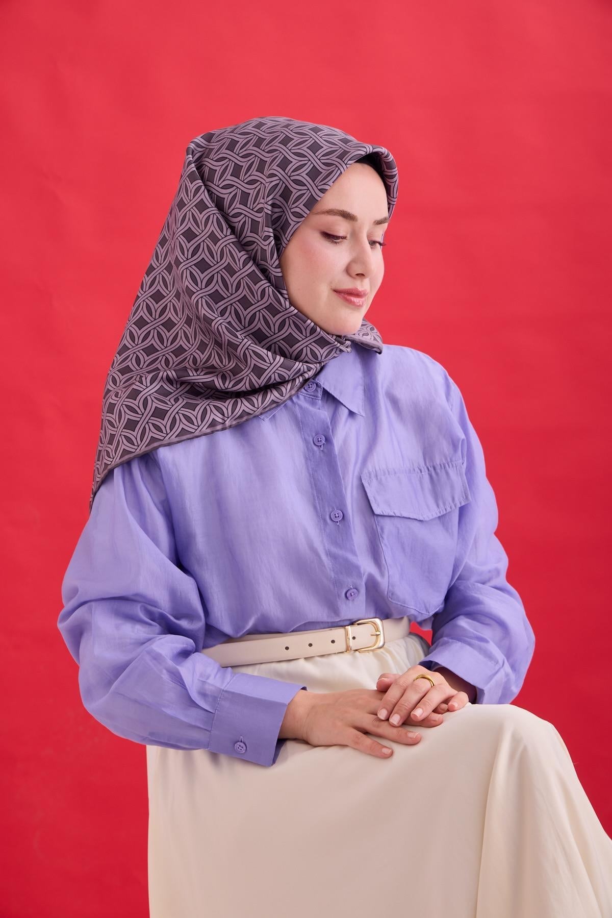Silk Home Twill İpek Eşarp 11479-36