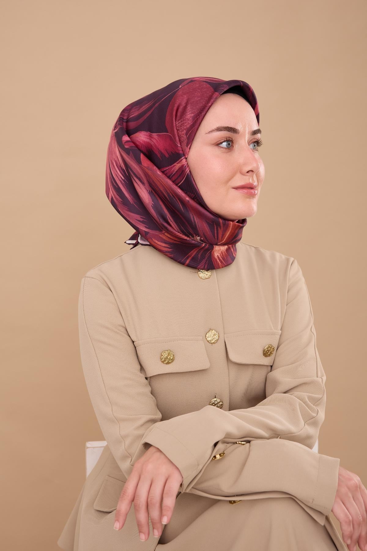 Silk Home Twill İpek Eşarp 11480-54