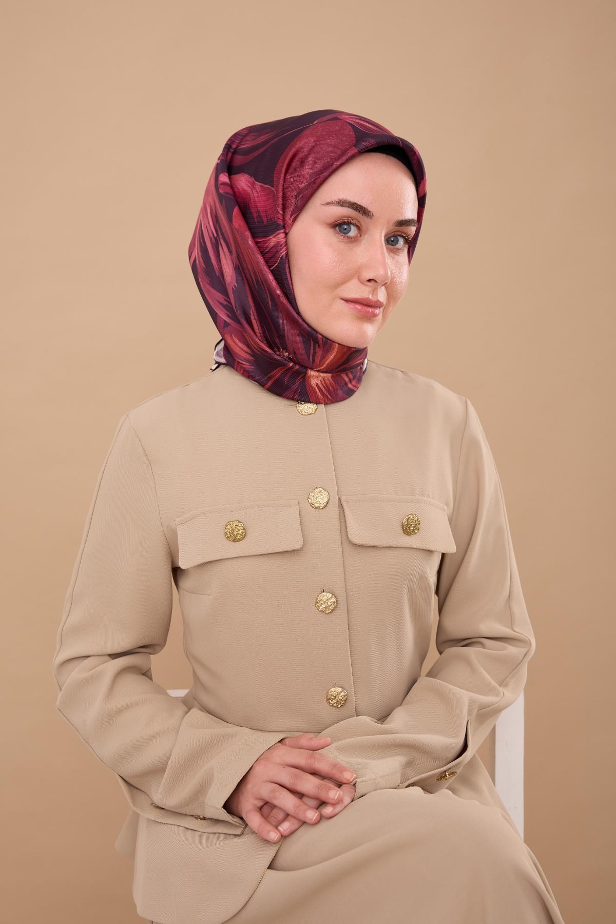 Silk Home Twill İpek Eşarp 11480-54