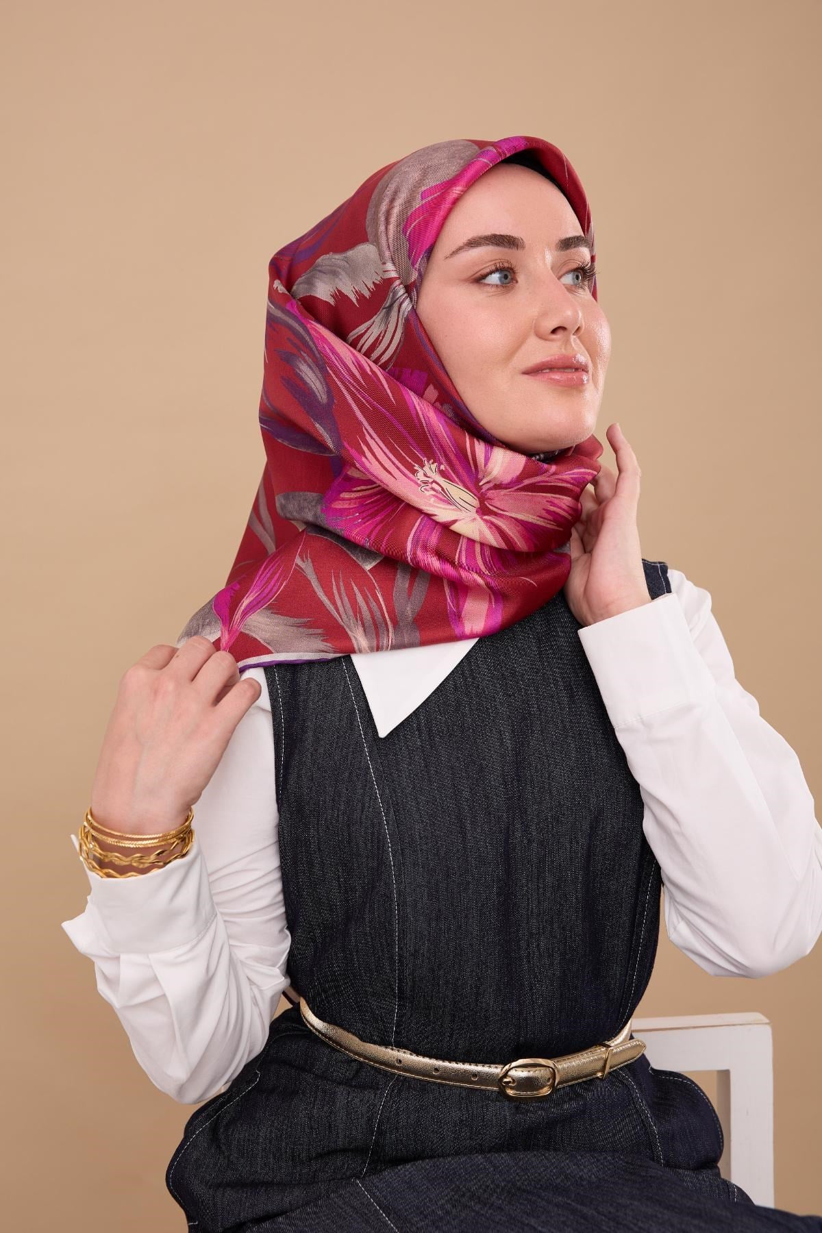 Silk Home Twill İpek Eşarp 11480-60