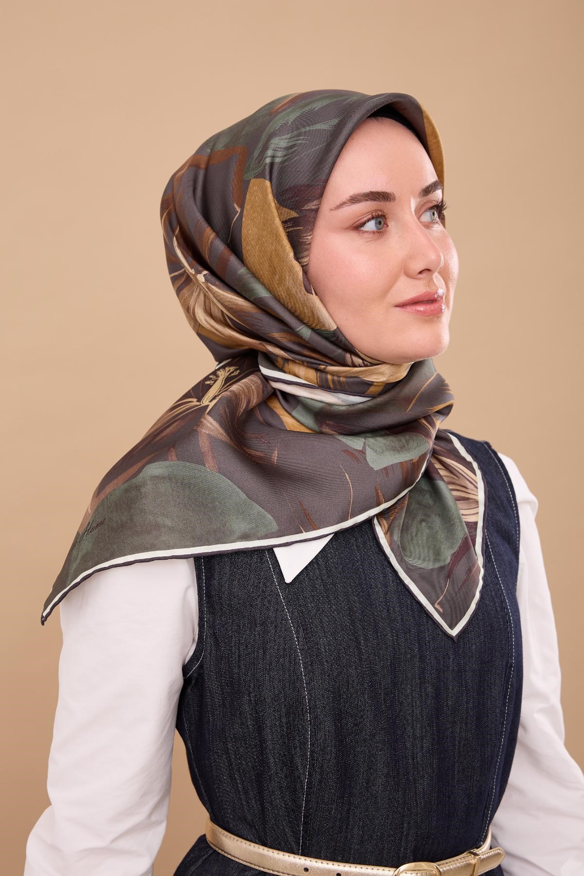 Silk Home Twill İpek Eşarp 11480-61