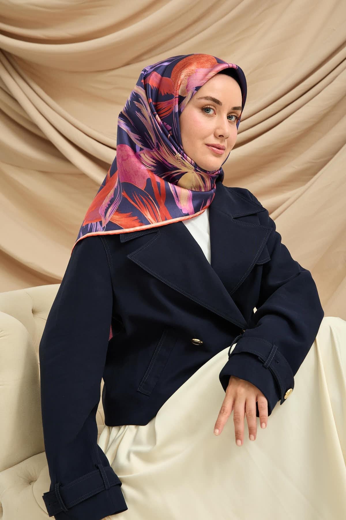Silk Home Twill İpek Eşarp 11480-64