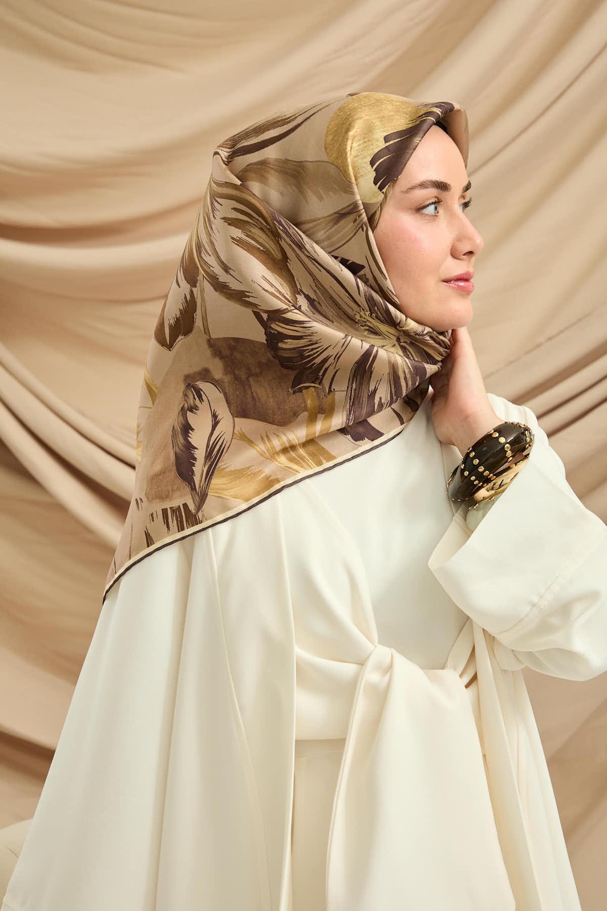 Silk Home Twill İpek Eşarp 11480-65