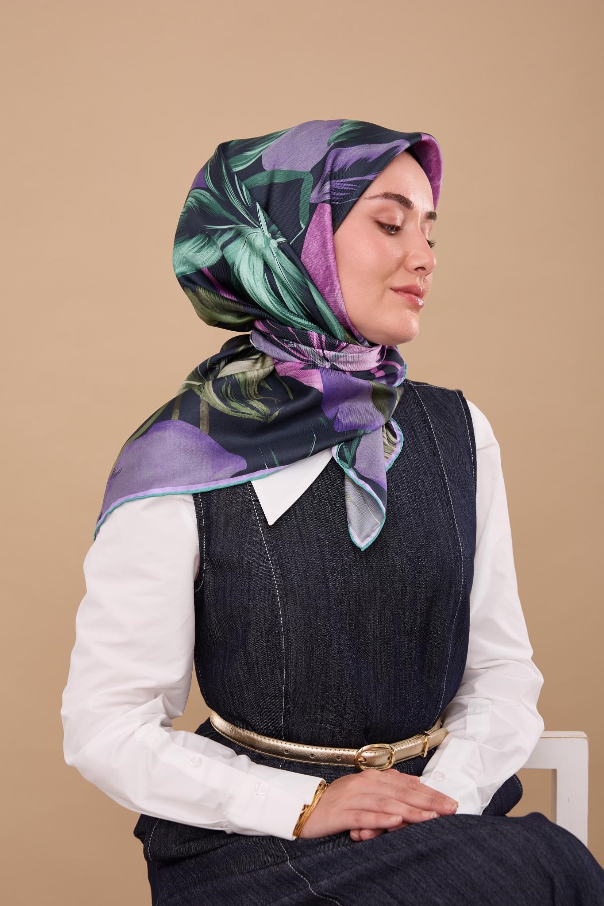 Silk Home Twill İpek Eşarp 11480-70