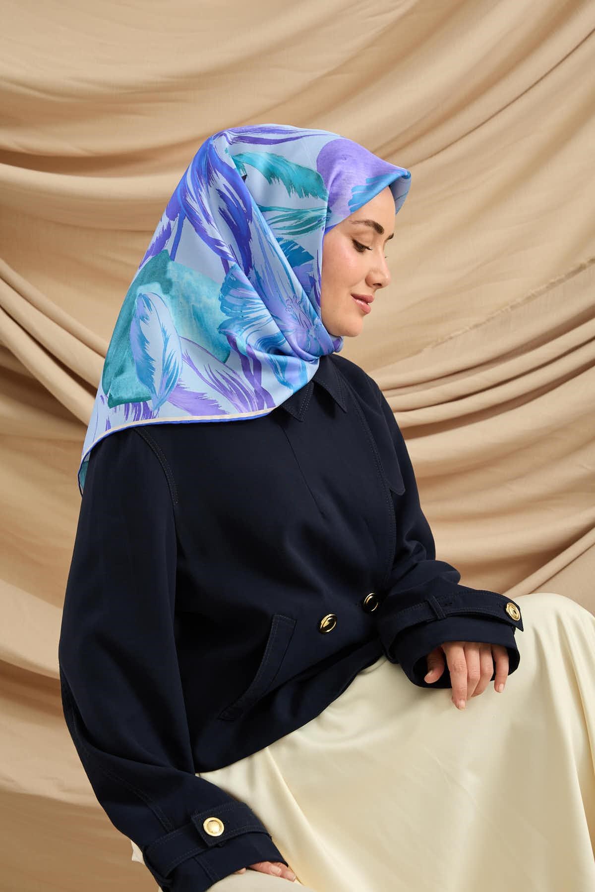 Silk Home Twill İpek Eşarp 11480-79
