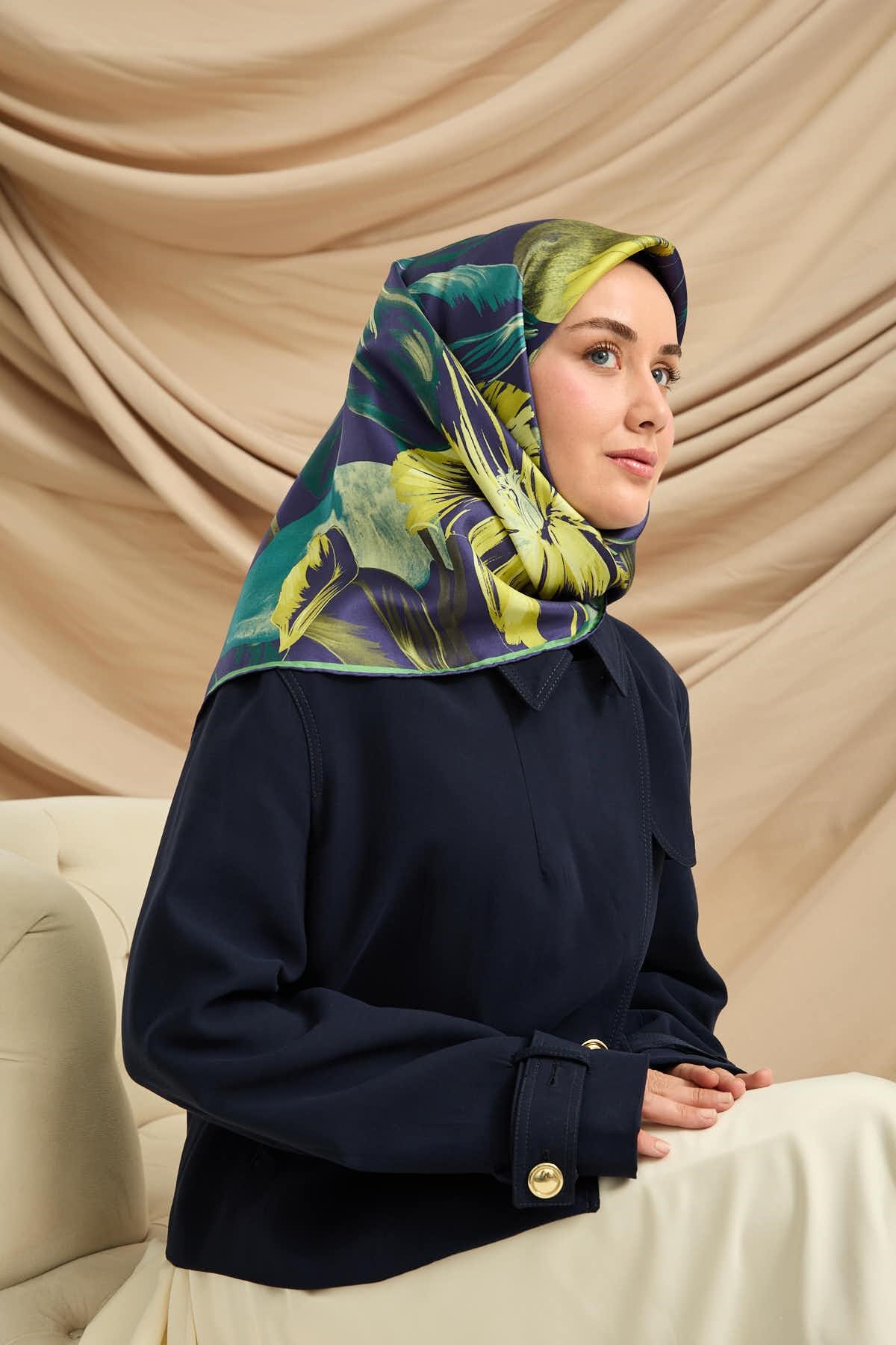 Silk Home Twill İpek Eşarp 11480-81