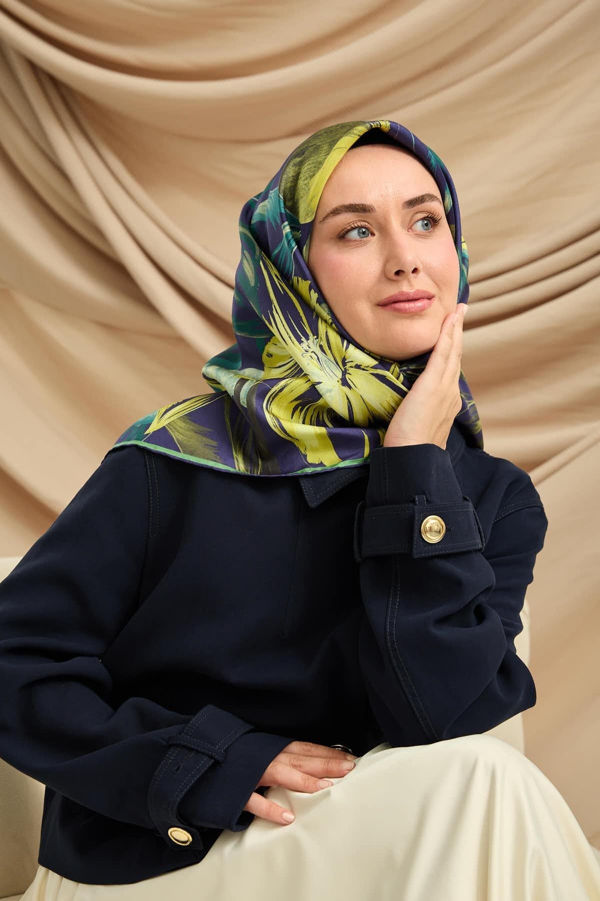Silk Home Twill İpek Eşarp 11480-81