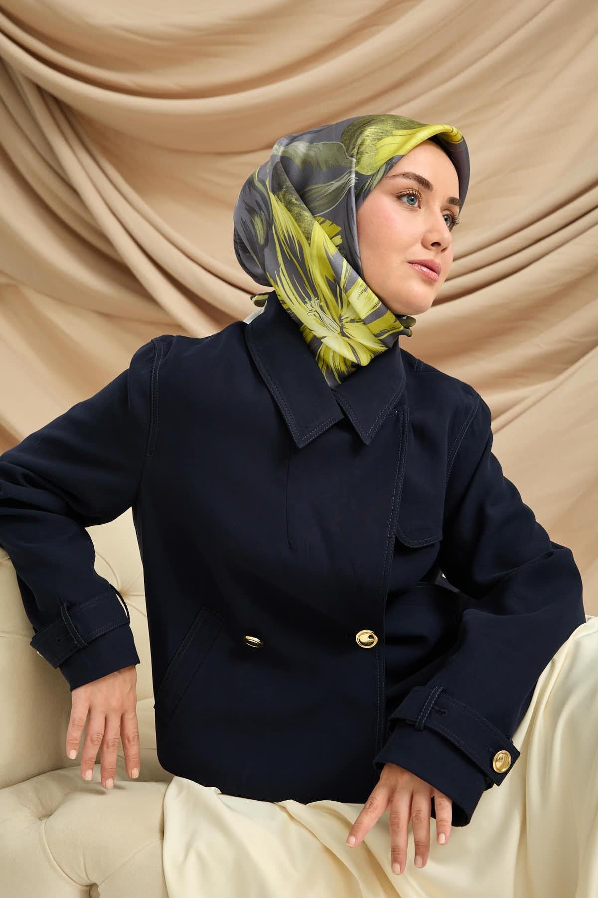 Silk Home Twill İpek Eşarp 11480-82