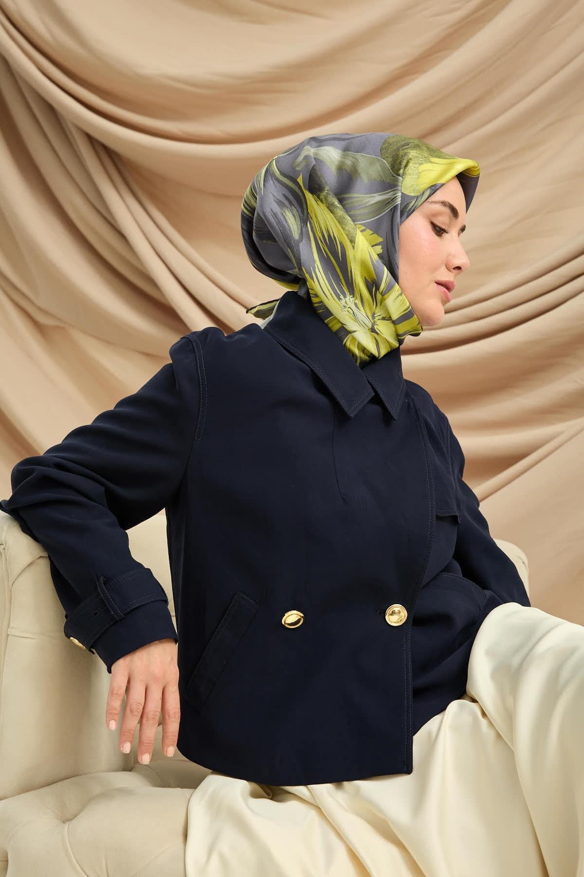 Silk Home Twill İpek Eşarp 11480-82