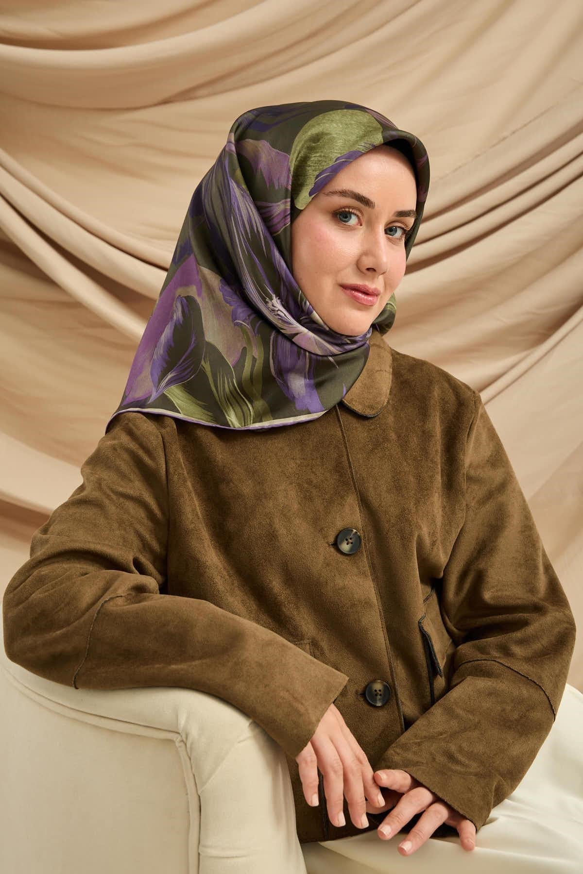 Silk Home Twill İpek Eşarp 11480-85