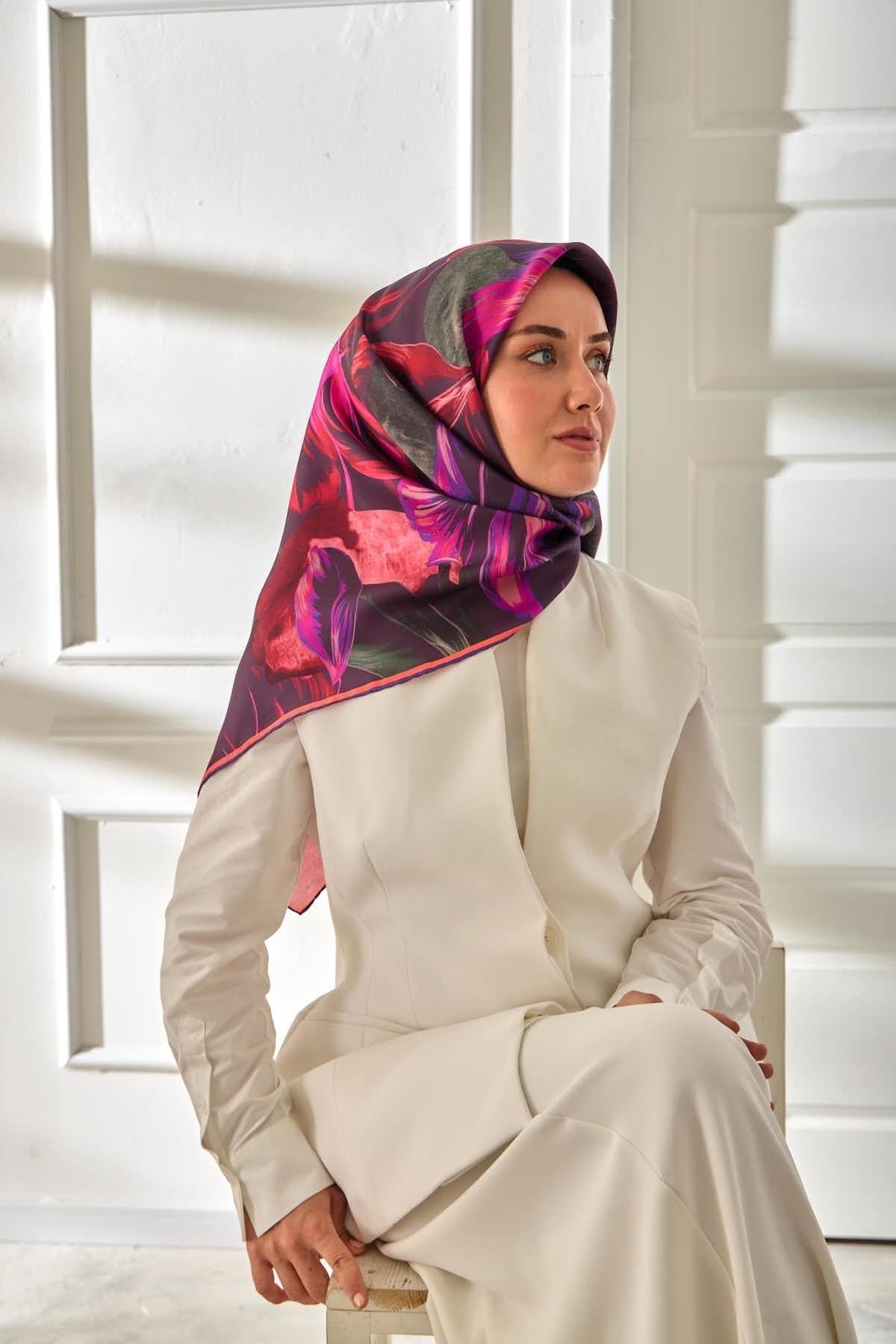 Silk Home Twill İpek Eşarp 11480-87