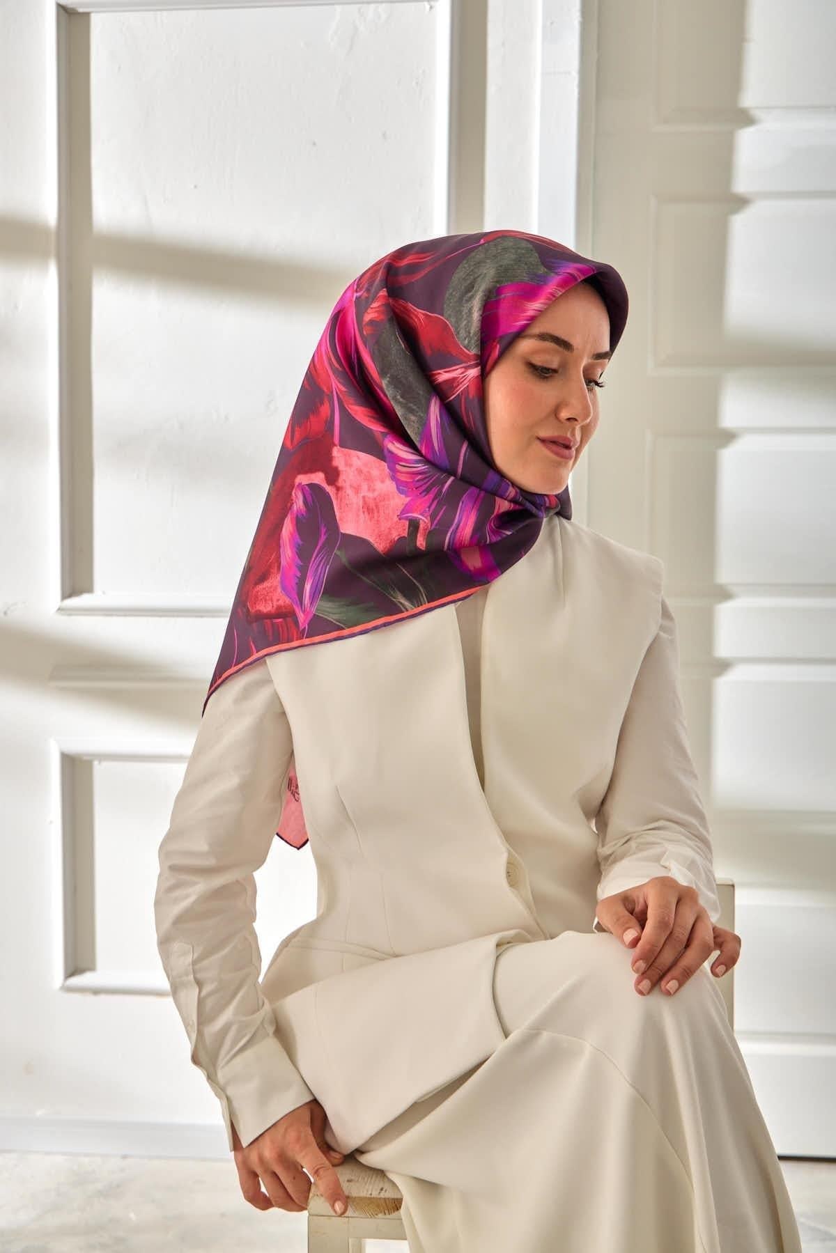 Silk Home Twill İpek Eşarp 11480-87