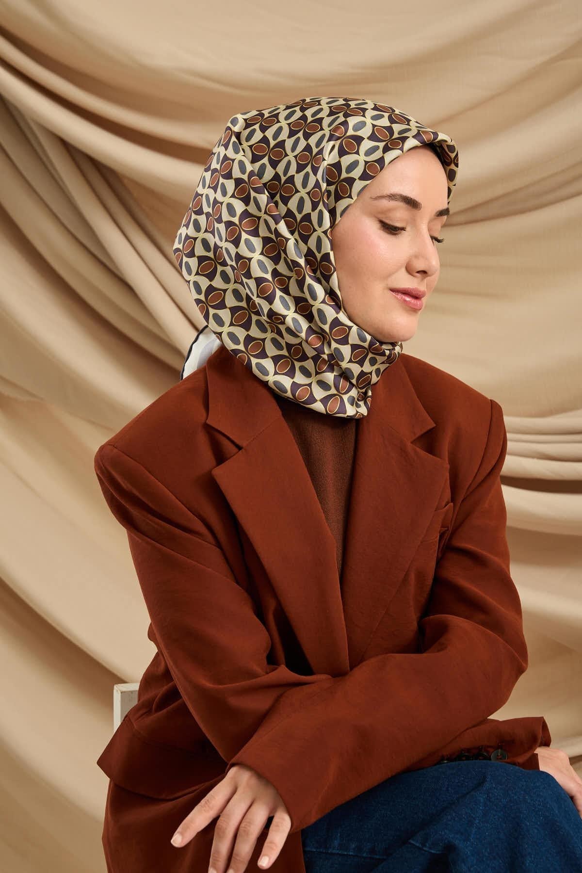 Silk Home Twill İpek Eşarp 11481-07