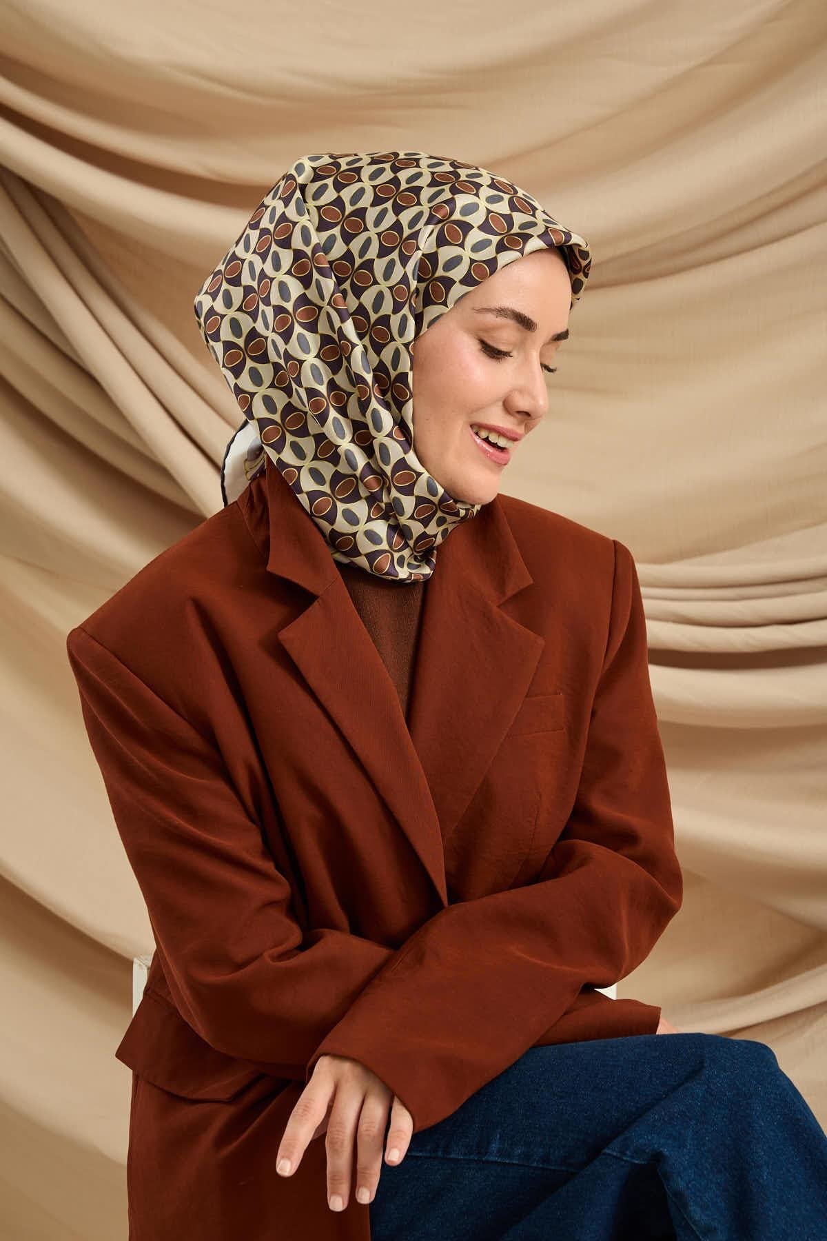 Silk Home Twill İpek Eşarp 11481-07
