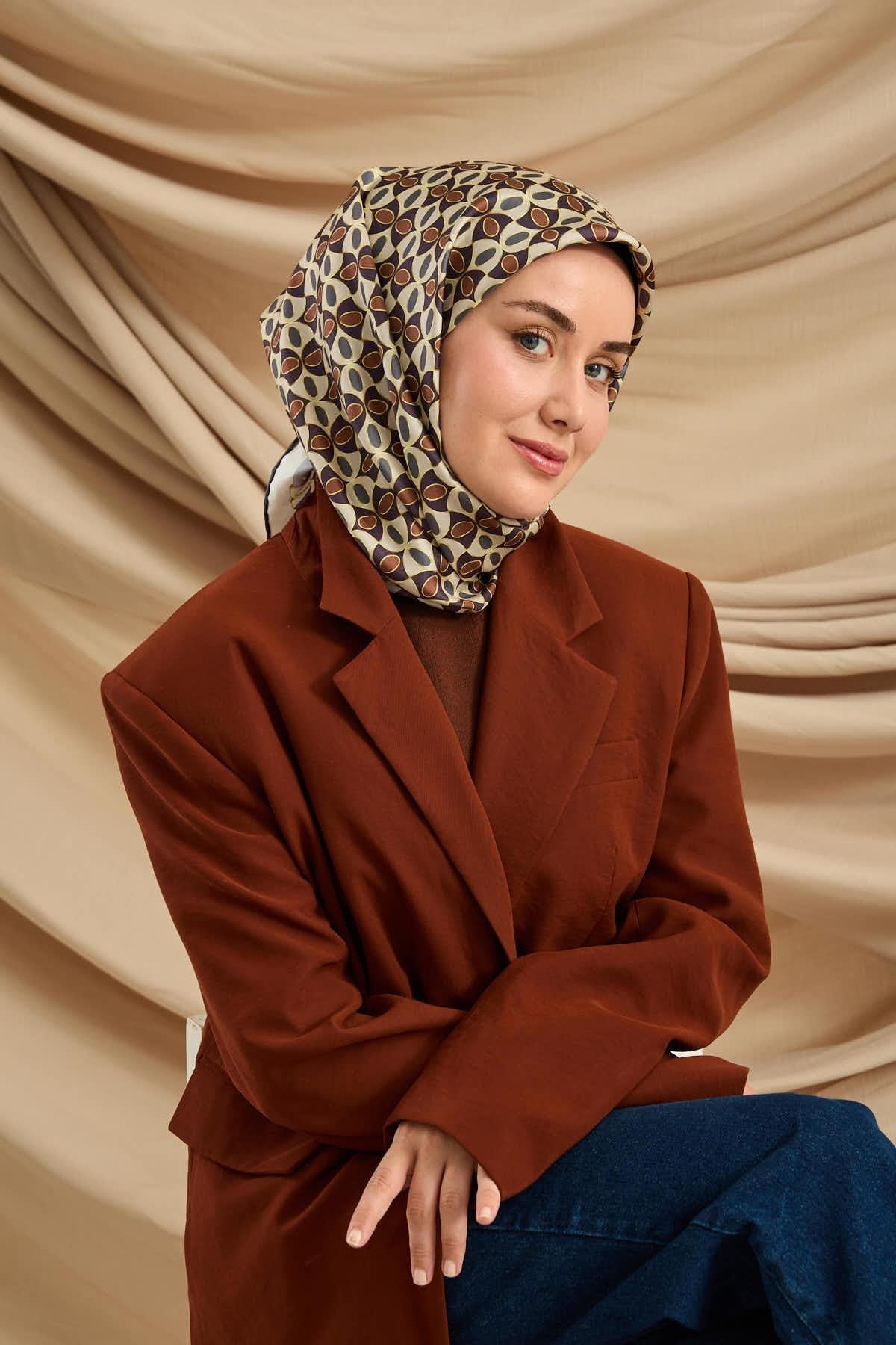 Silk Home Twill İpek Eşarp 11481-07