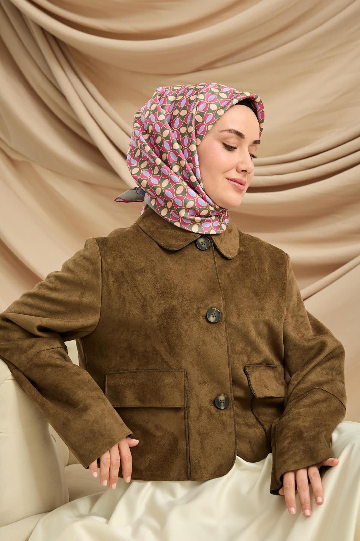 Silk Home Twill İpek Eşarp 11481-11