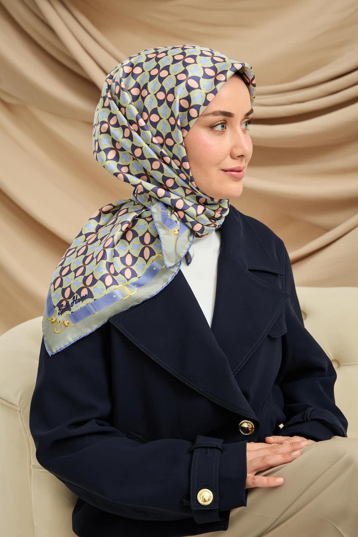 Silk Home Twill İpek Eşarp 11481-12