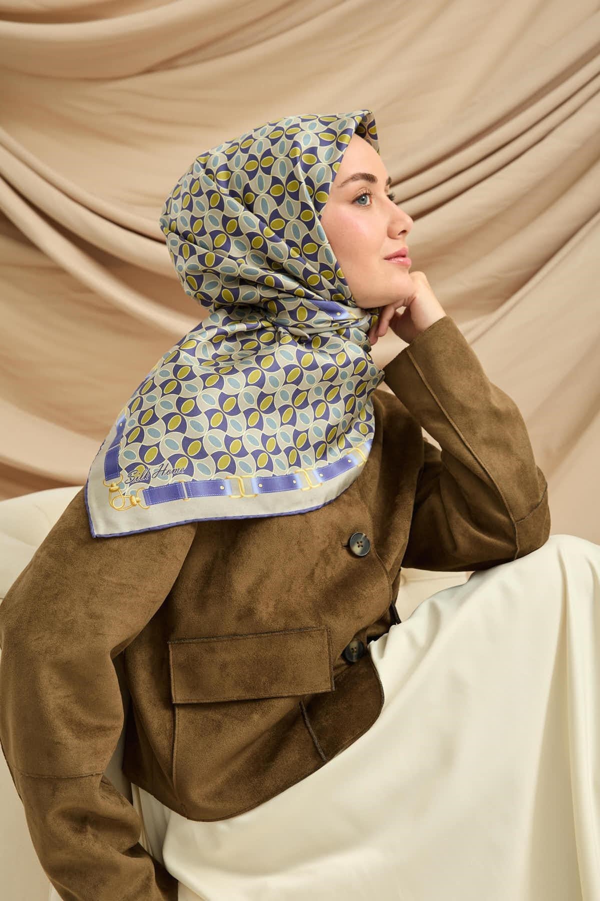 Silk Home Twill İpek Eşarp 11481-13