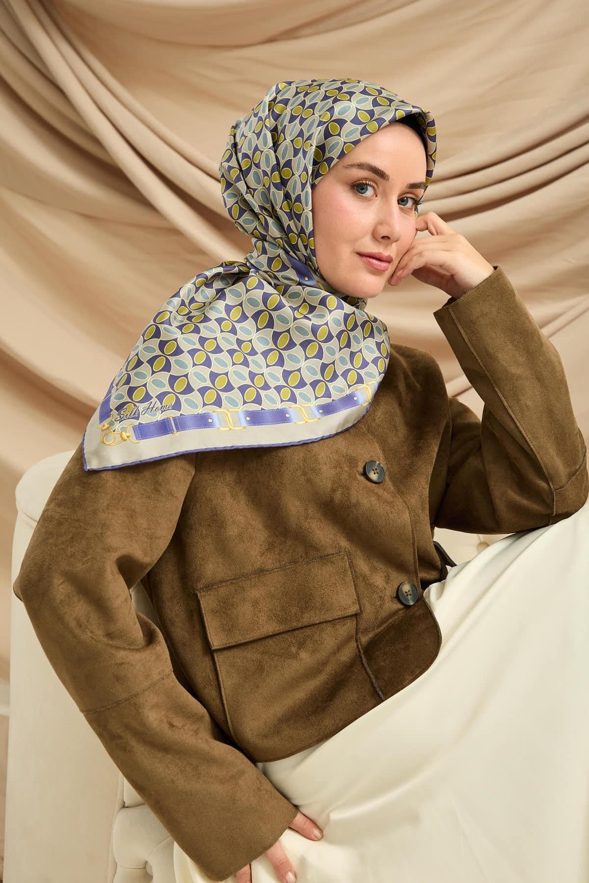 Silk Home Twill İpek Eşarp 11481-13