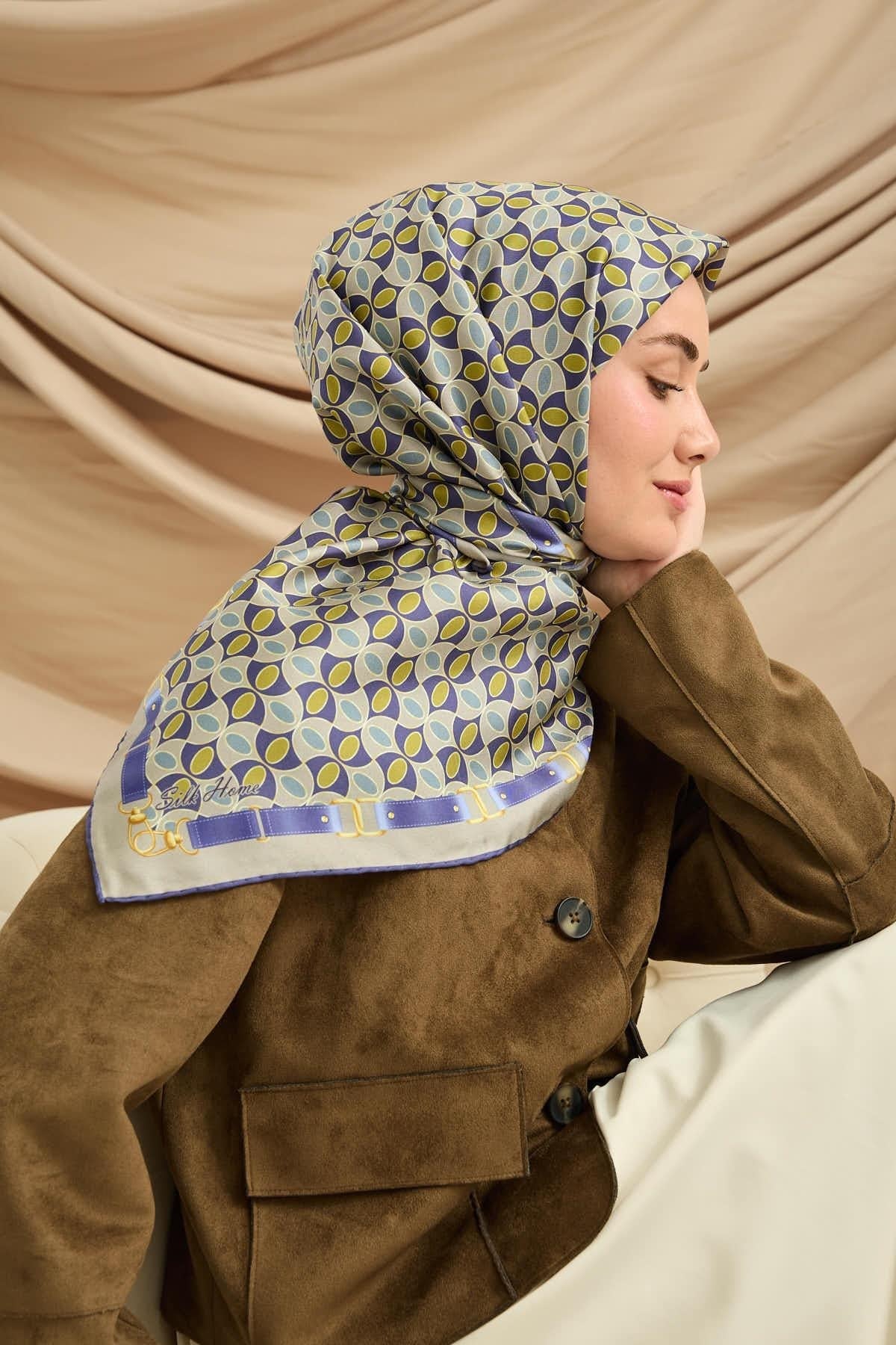 Silk Home Twill İpek Eşarp 11481-13