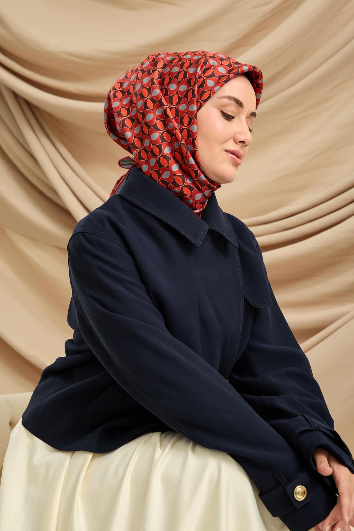 Silk Home Twill İpek Eşarp 11481-15