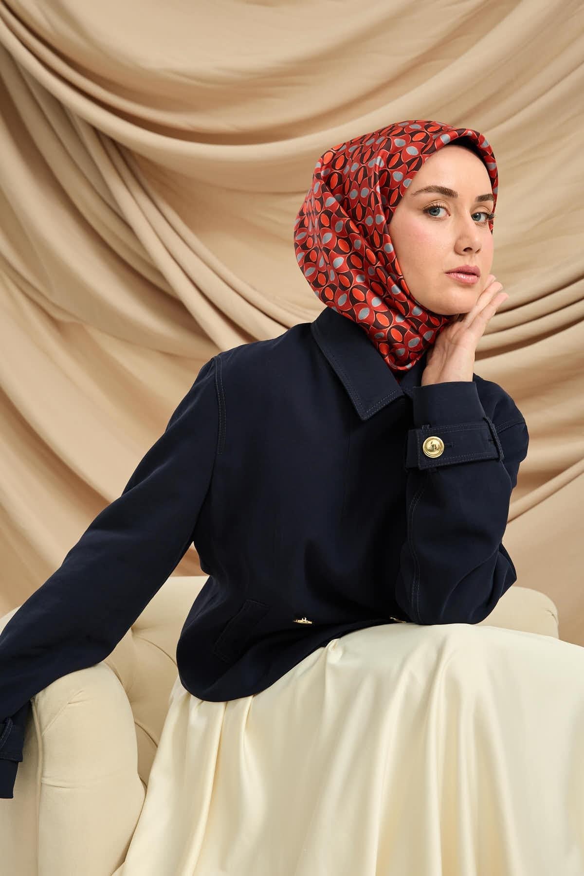 Silk Home Twill İpek Eşarp 11481-15