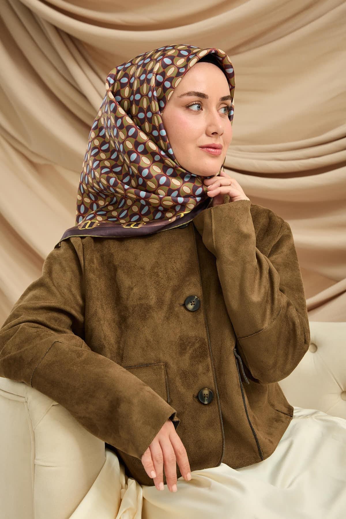 Silk Home Twill İpek Eşarp 11481-17