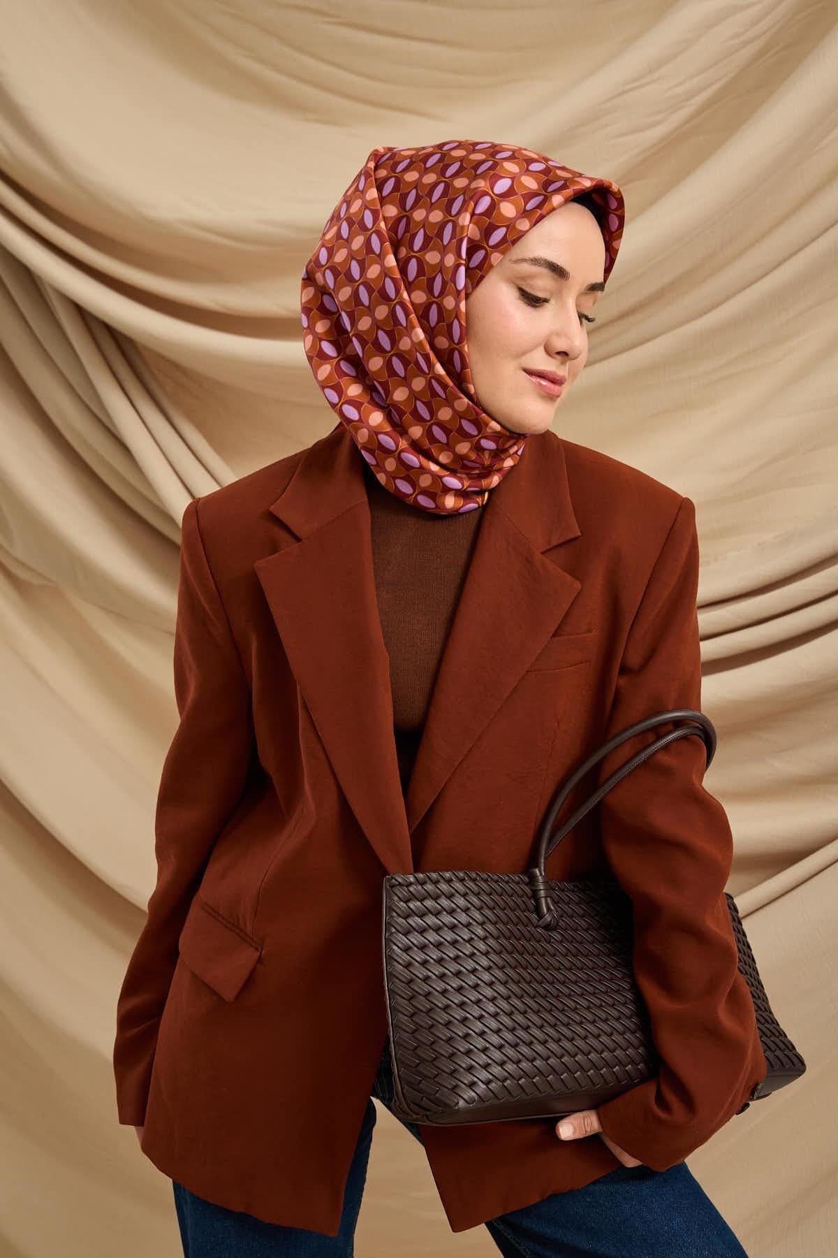 Silk Home Twill İpek Eşarp 11481-18
