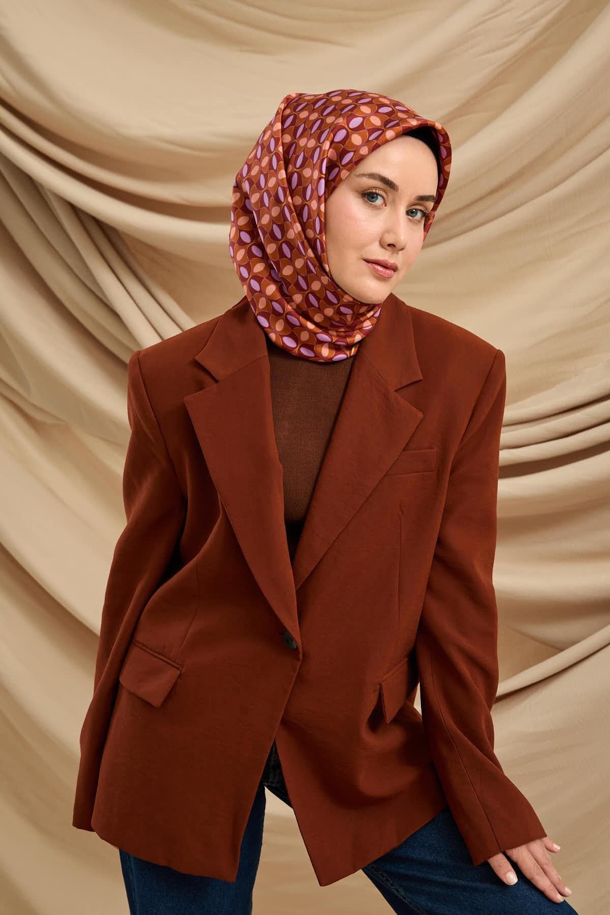 Silk Home Twill İpek Eşarp 11481-18