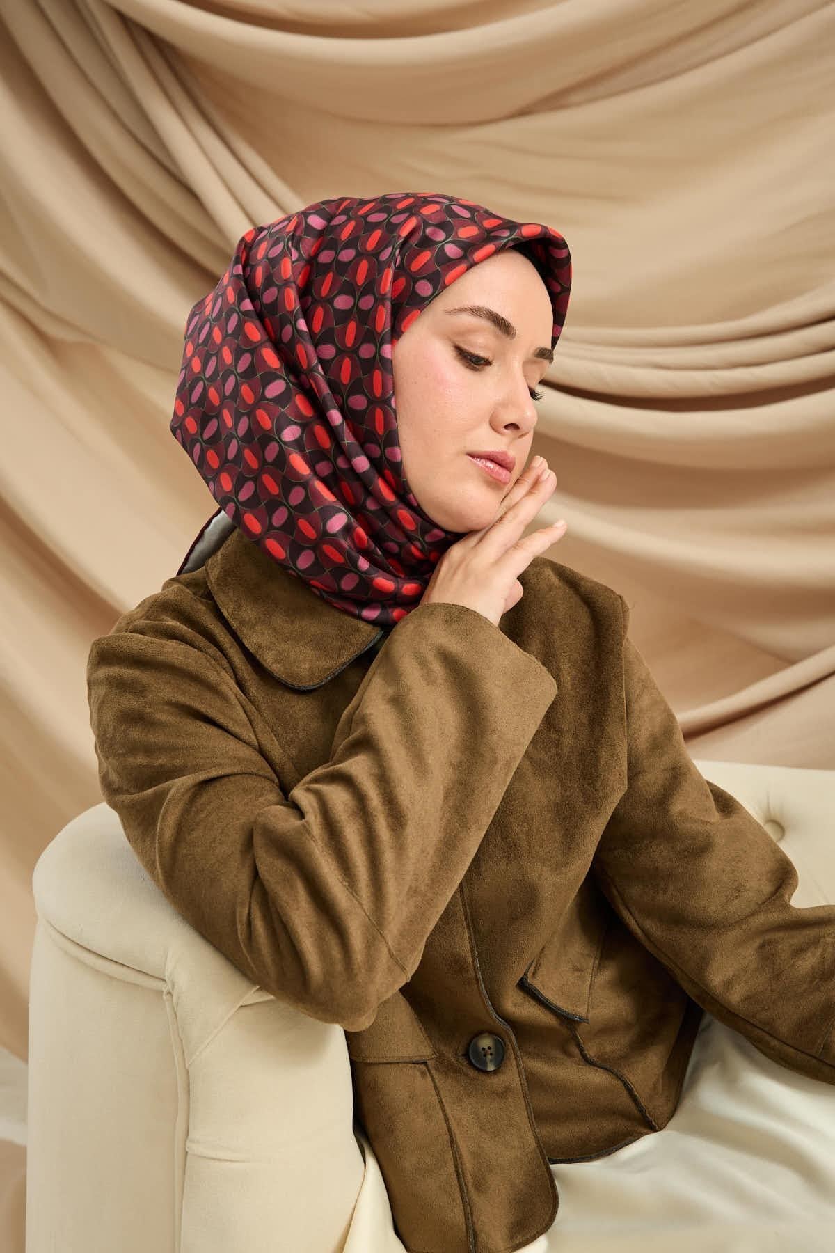 Silk Home Twill İpek Eşarp 11481-19