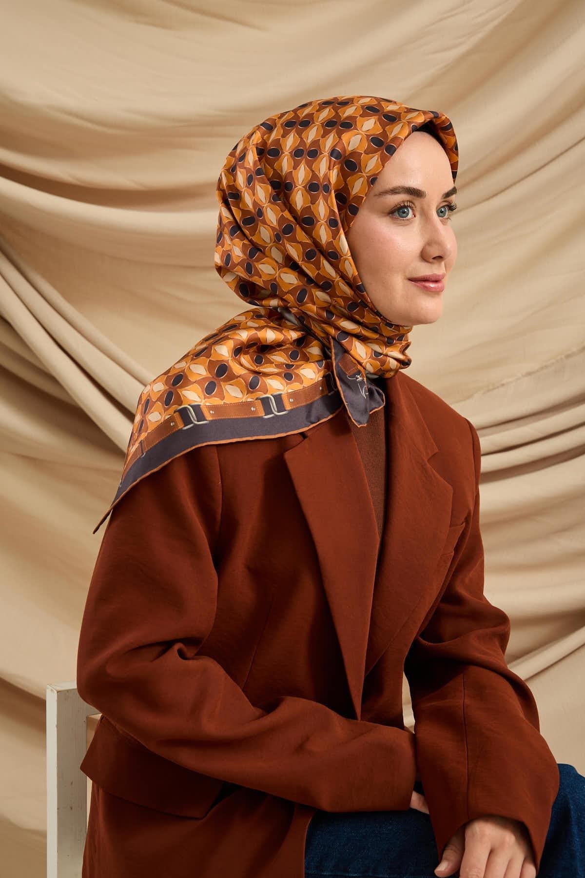 Silk Home Twill İpek Eşarp 11481-26