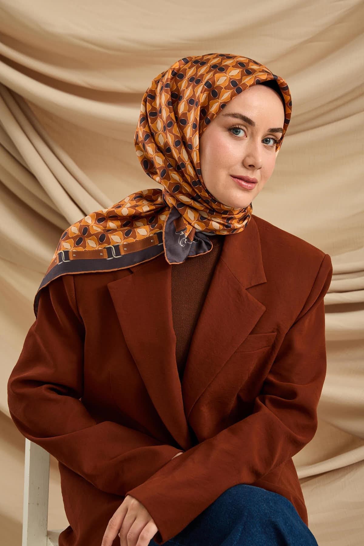 Silk Home Twill İpek Eşarp 11481-26