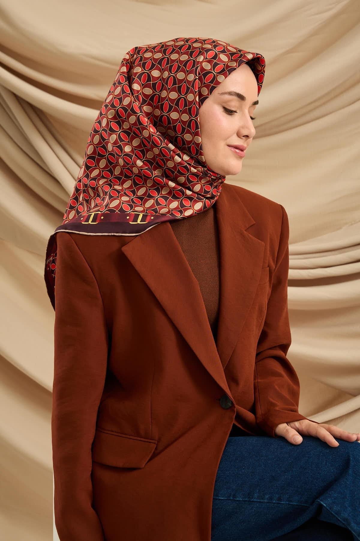 Silk Home Twill İpek Eşarp 11481-28