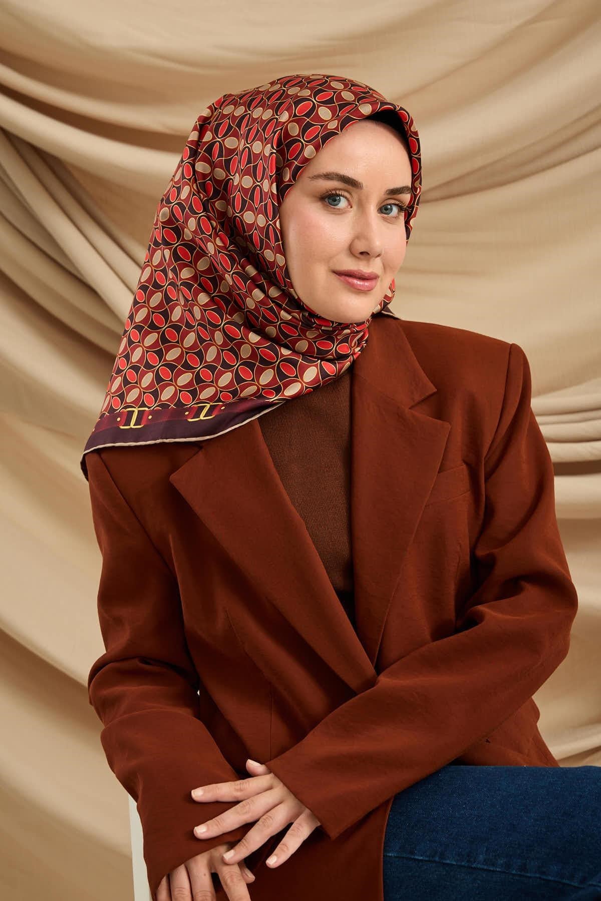 Silk Home Twill İpek Eşarp 11481-28