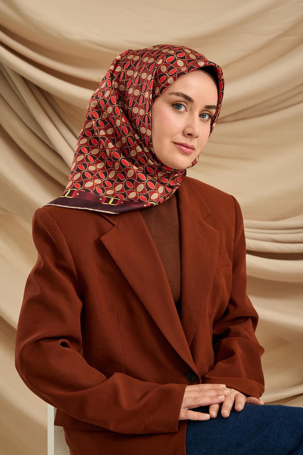Silk Home Twill İpek Eşarp 11481-28