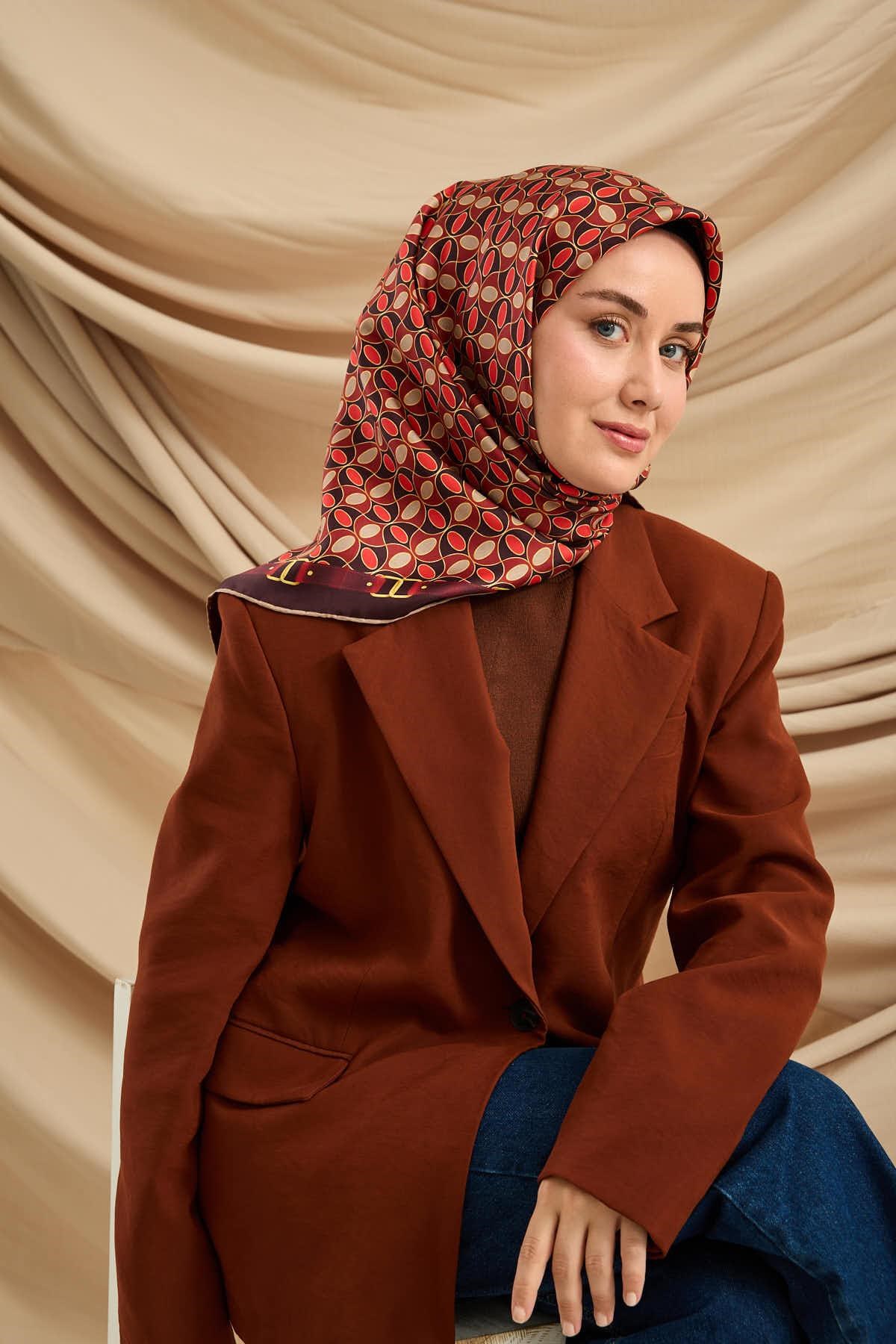 Silk Home Twill İpek Eşarp 11481-28