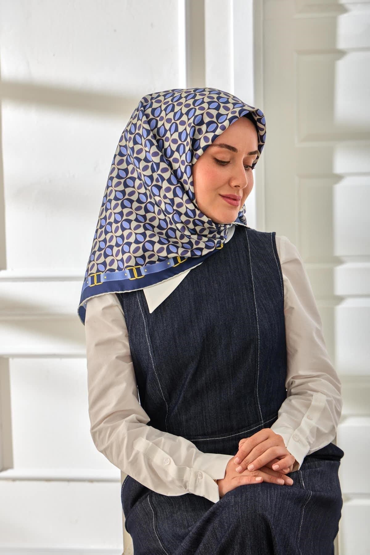 Silk Home Twill İpek Eşarp 11481-34