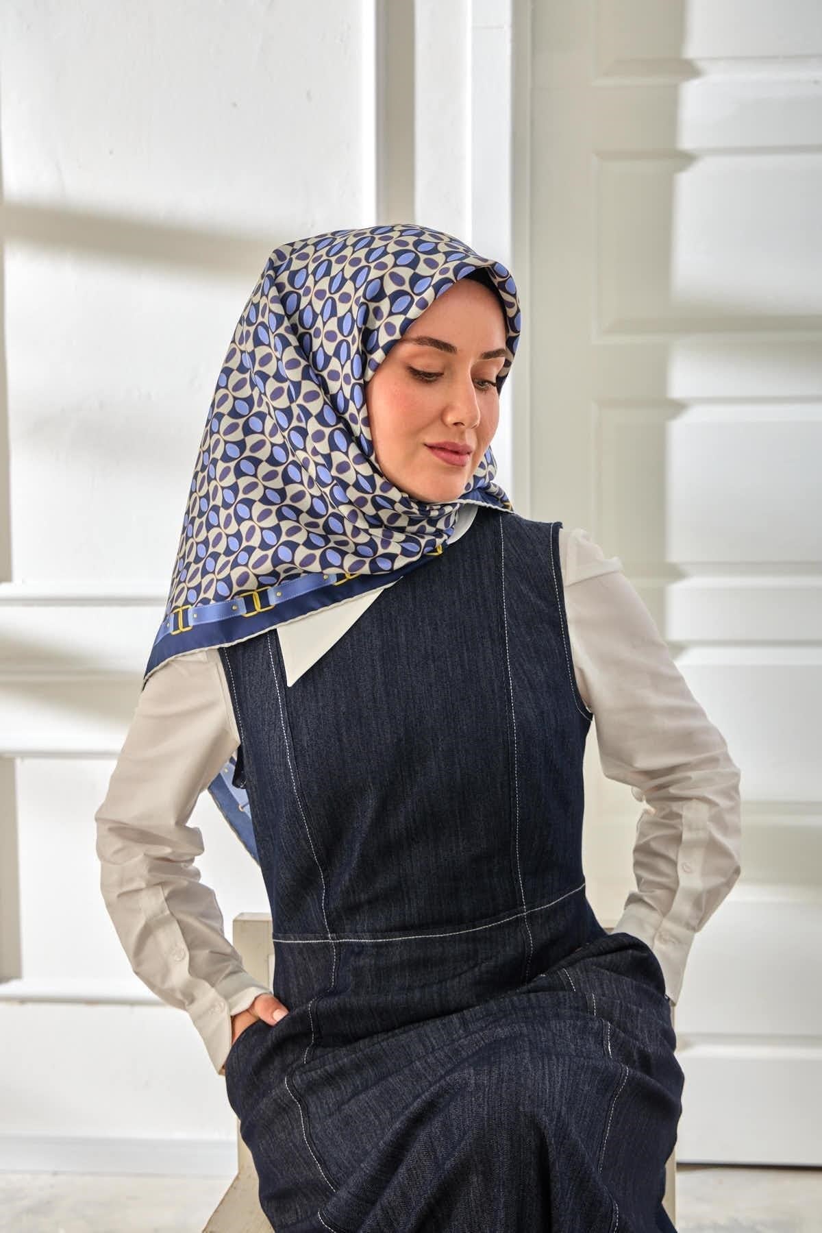 Silk Home Twill İpek Eşarp 11481-34