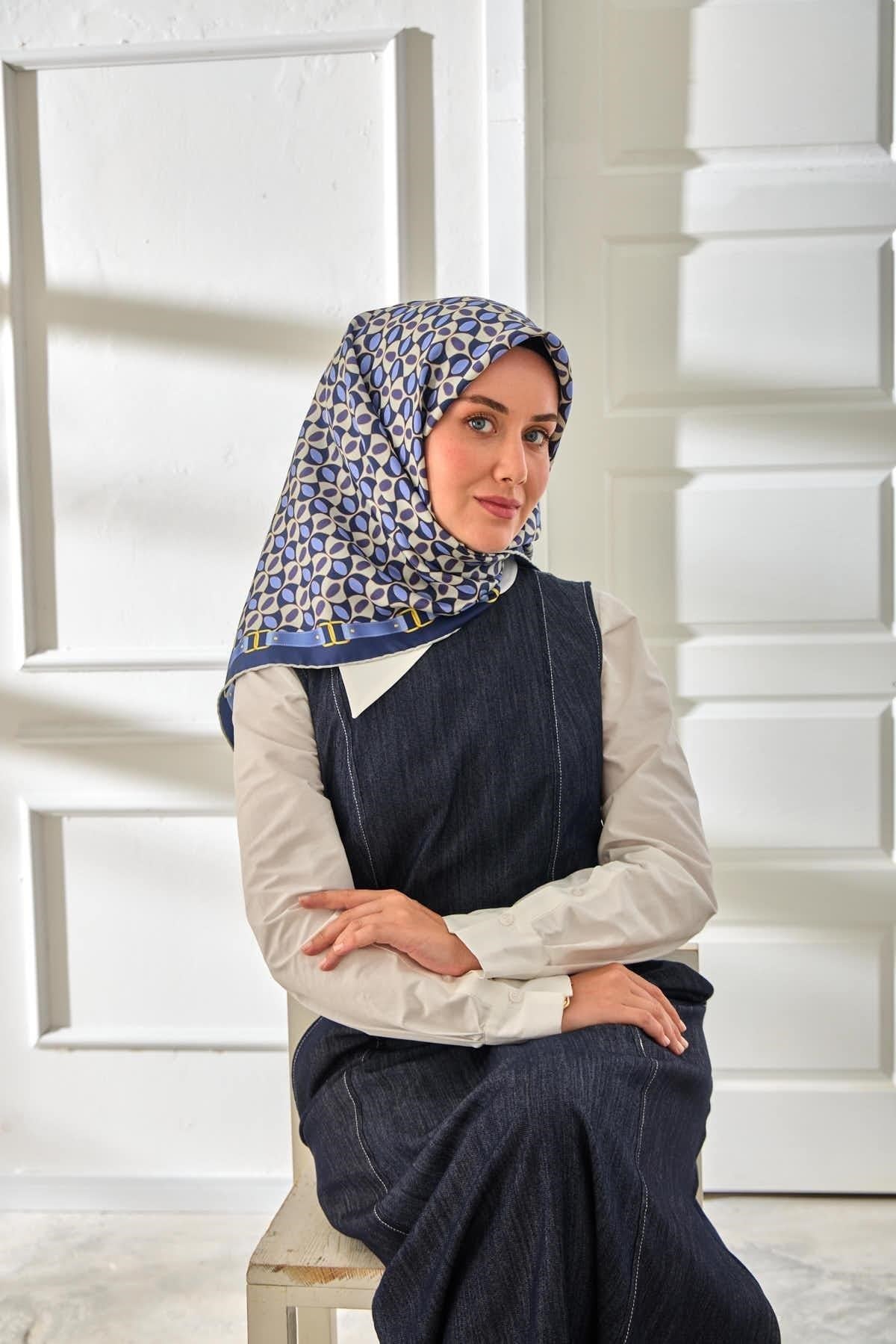 Silk Home Twill İpek Eşarp 11481-34